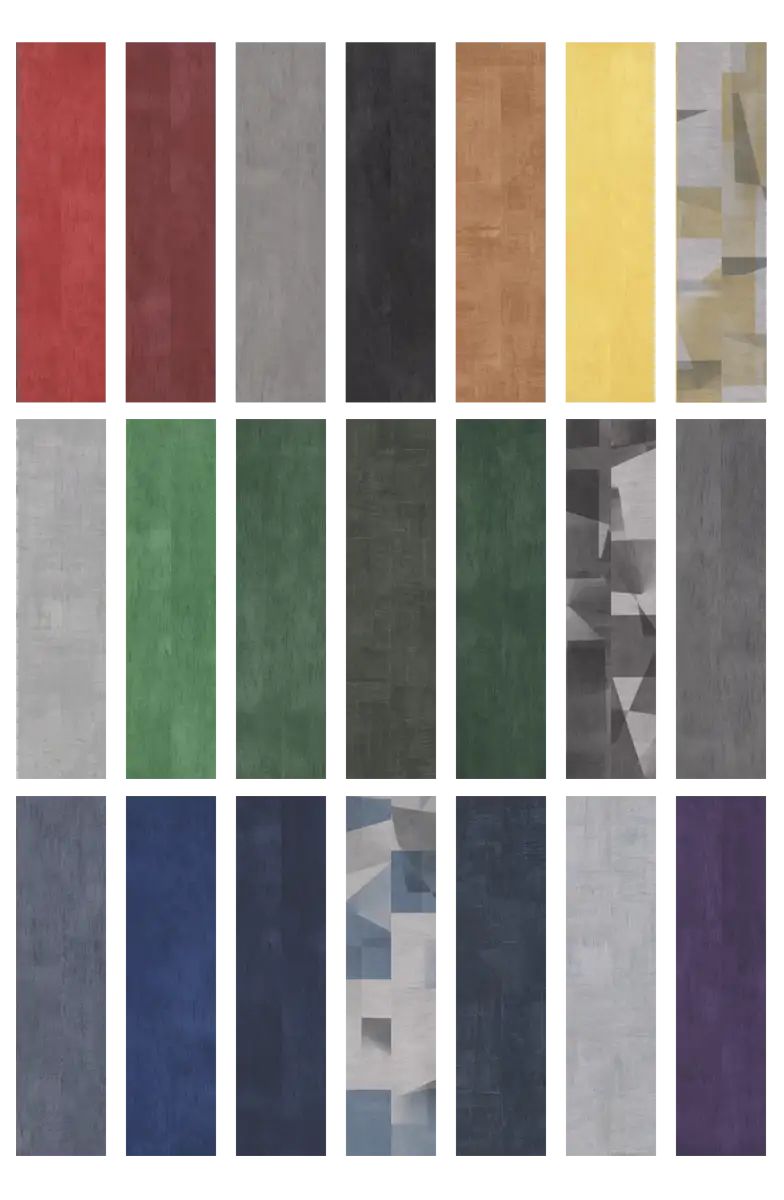 Image of Lumenology Cololection colored tiles