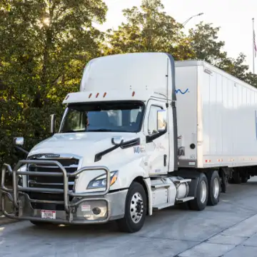 Picture of Milliken semi-truck on the road