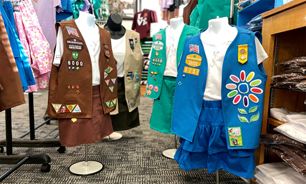 Girl Scouts uniforms