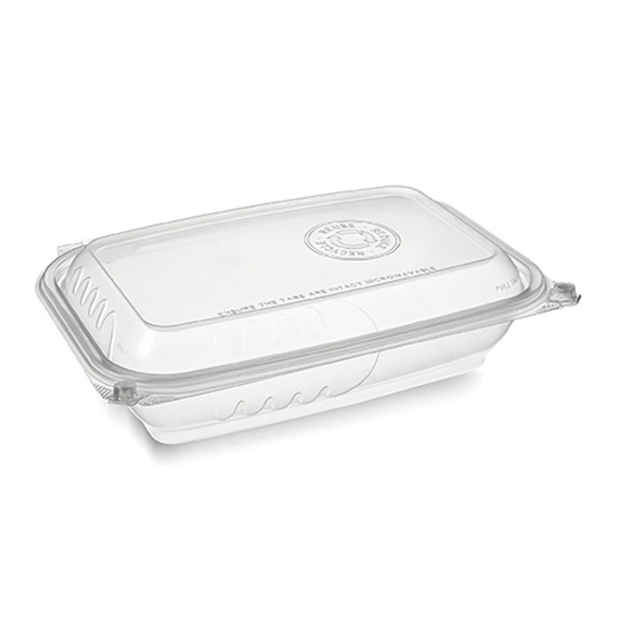 Picture of clear food packaging container