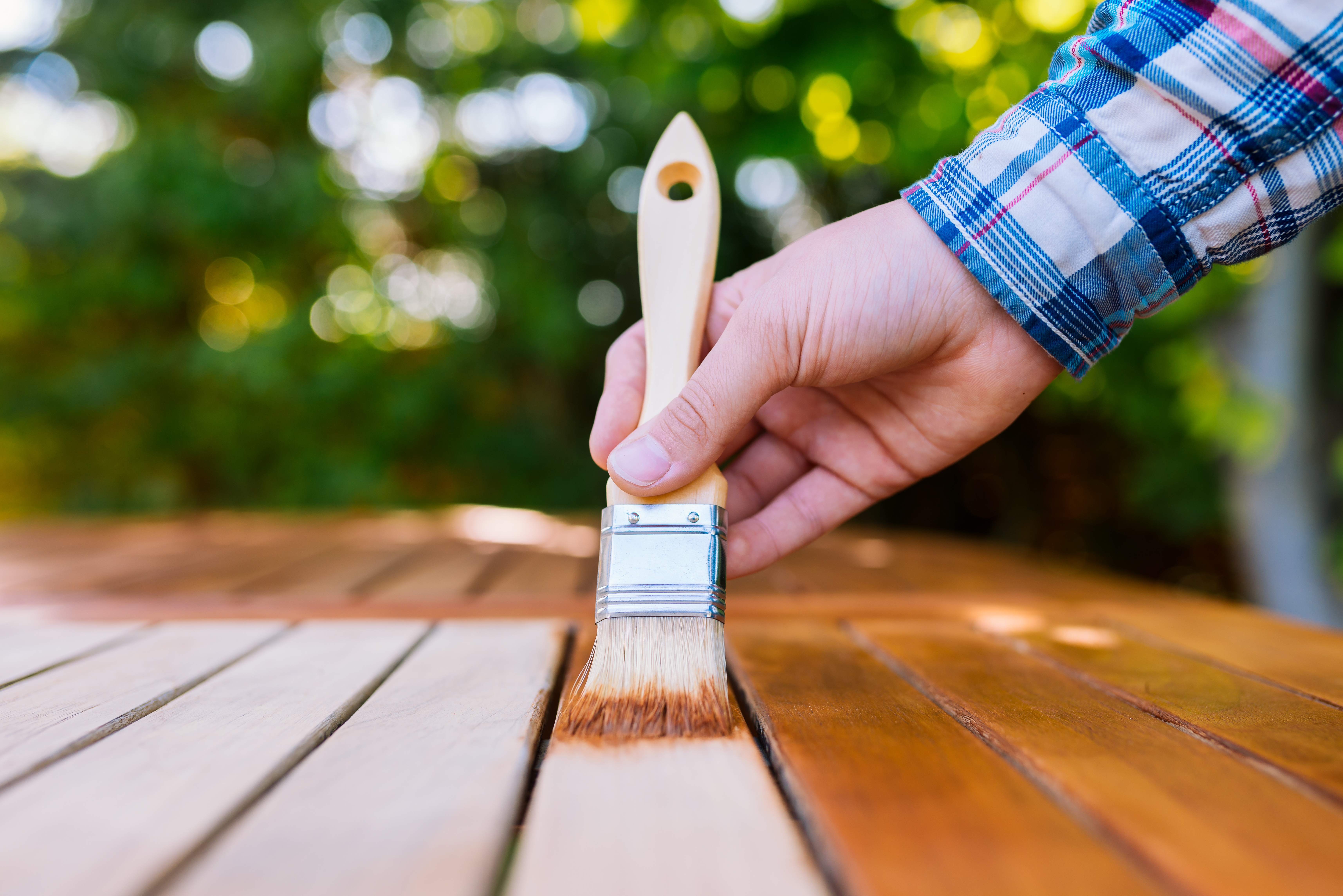 Painting Wood Outside